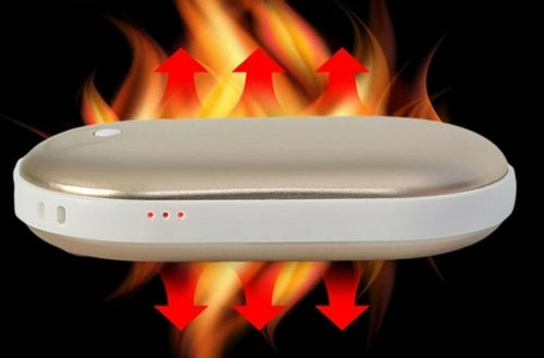 Les trois niveaux de température du chauffe-mains rechargeable