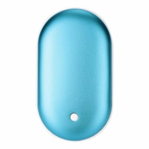 Chauffe-mains utilisé comme batterie de secours pour recharger un téléphone